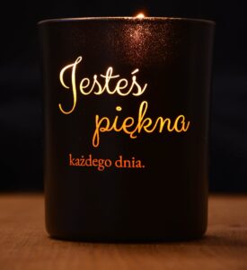 prezent dla kobiety 50 lat świeca ręcznie robiona